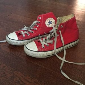 Red Converse All Stars